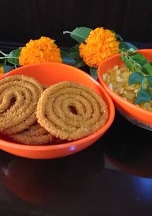 A picture of Chakli.
