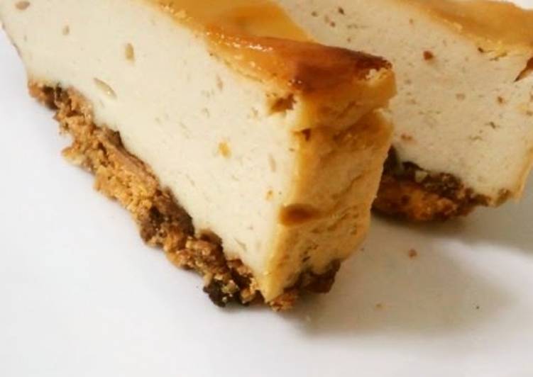 Recipe of Super Quick Homemade Dense Tofu Baked Cheesecake