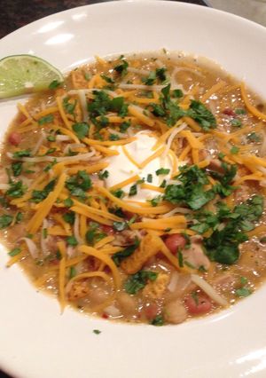 A picture of White Chicken Chili.