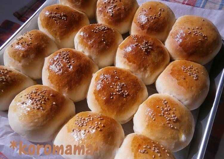 Jam-Packed Cream Buns With Easy Custard Cream Filling