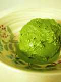Homemade Matcha Green Tea Ice Cream