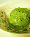 Homemade Matcha Green Tea Ice Cream