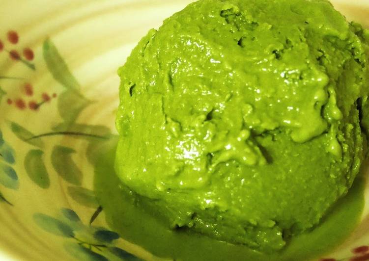 Recipe: Yummy Homemade Matcha Green Tea Ice Cream