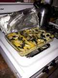 Soggy green enchiladas