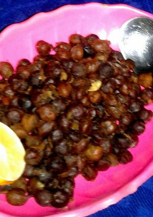 A picture of Chana masala.