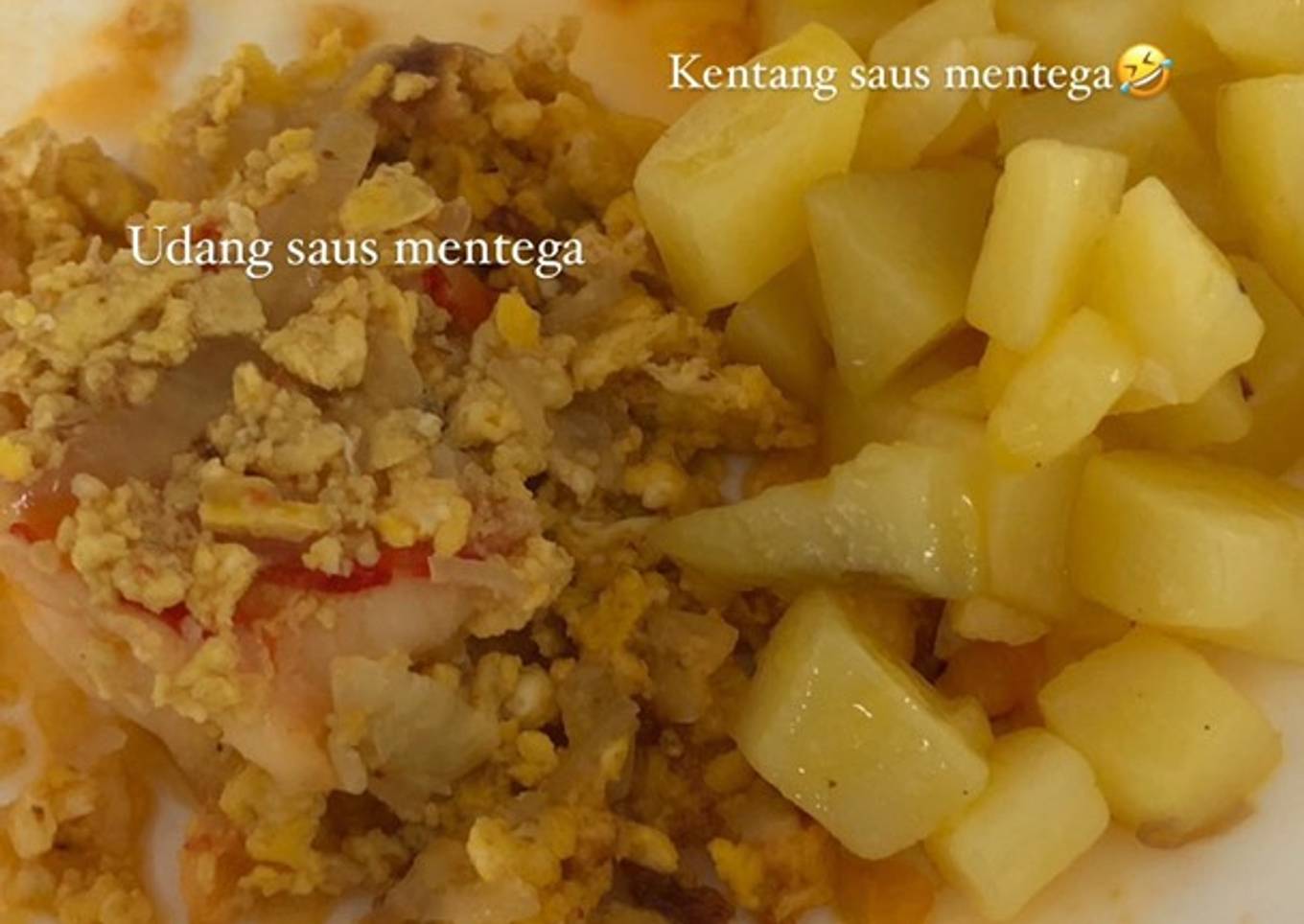 Udang Saus Mentega MPASI 1tahun+