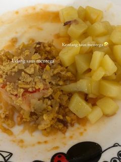 Foto resep Udang Saus Mentega MPASI 1tahun+