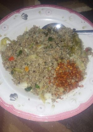 A picture of Dambun cabbage.