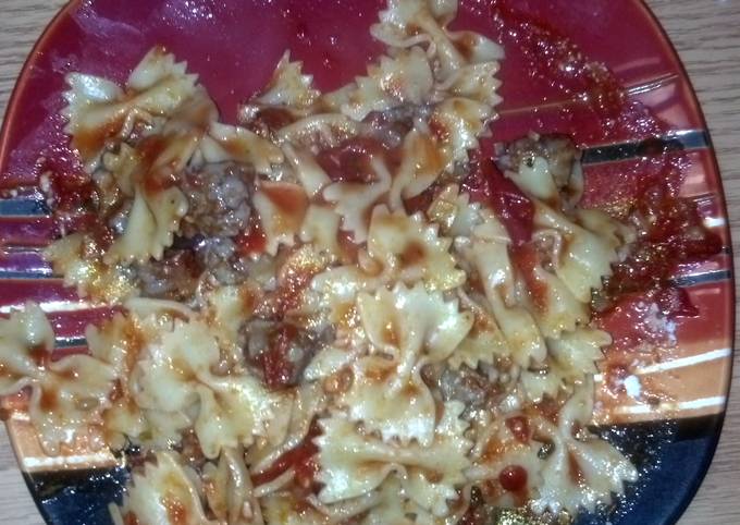 Easiest Way to Make Speedy Sausage Sauce Pasta