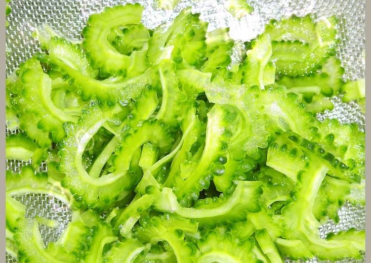 Recipe of Quick Perfect for Hot Summers! How To Prepare Goya (Bitter Gourd) Straight From a Professional Chef