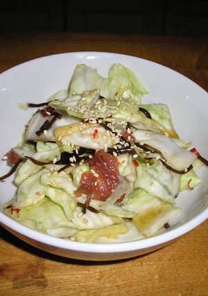 A picture of Macrobiotic & Diet-Friendly Lightly Pickled Cabbage.