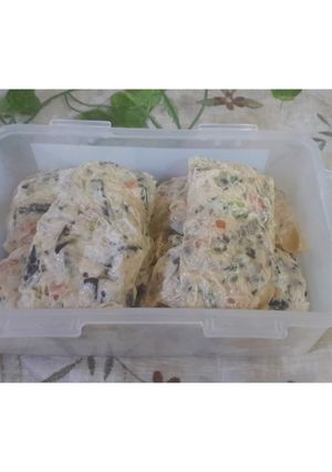 Foto resep Dimsum Ayam bungkus Kulit Tahu (untuk Diet)