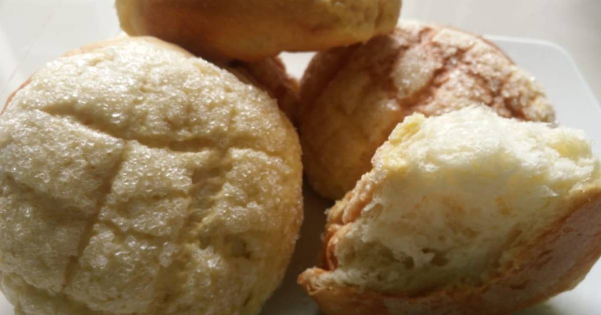 Resep Roti melon dorami oleh Grey Cookpad