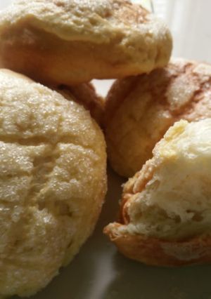 Foto resep Roti melon dorami