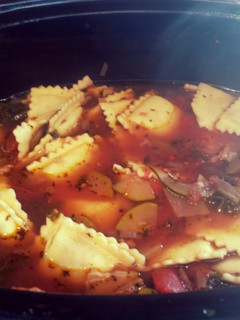 A picture of Spicy Italian Soup.