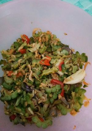 Foto resep Tumis paree teri udang