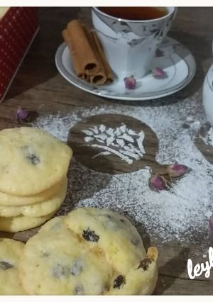 عکسی از دستور شیرینی کشمشی