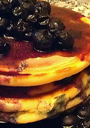 A picture of Blueberry Pancakes.