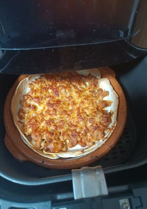 Una foto de Lasaña airfryer con fajita