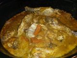 Crockpot curried coconut chicken