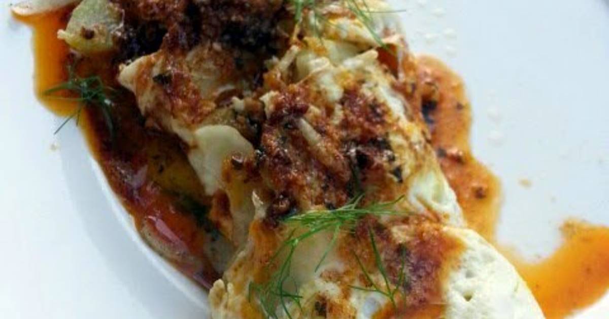 Fennel Omelette Top Spicy Garlic Butter Recipe by Lyii G Cookpad