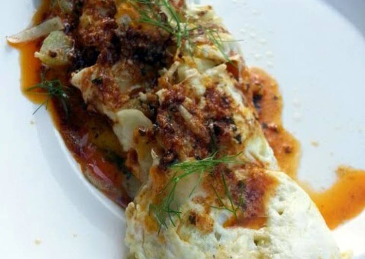 Recipe of Any-night-of-the-week Fennel Omelette Top Spicy Garlic Butter