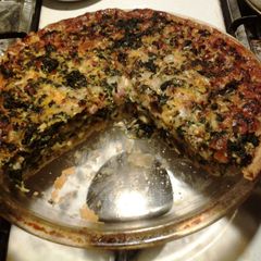 A picture of Easy Kale Quiche.