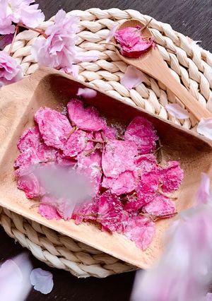 Hình của món 🌱 Hoa Anh Đào Muối Nhật Bản (Japonais Traditionnel Salé Sakura).