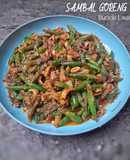 Sambal Goreng Buncis Usus