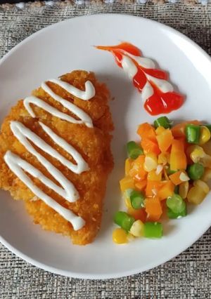 Foto resep Chicken Katsu Brown Sauce