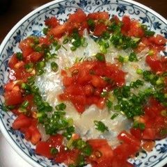 A picture of Japanese Flounder Carpaccio.