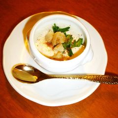 A picture of Chestnut Soup.