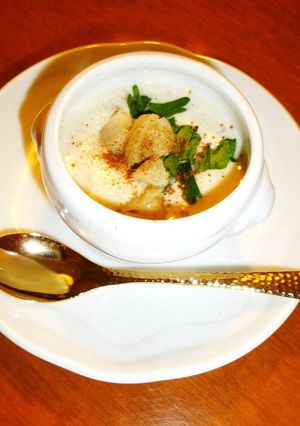 A picture of Chestnut Soup.