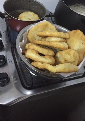 Una foto de Tortas fritas rápidas