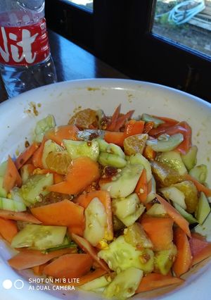 Foto resep Rujak ala kadarnya