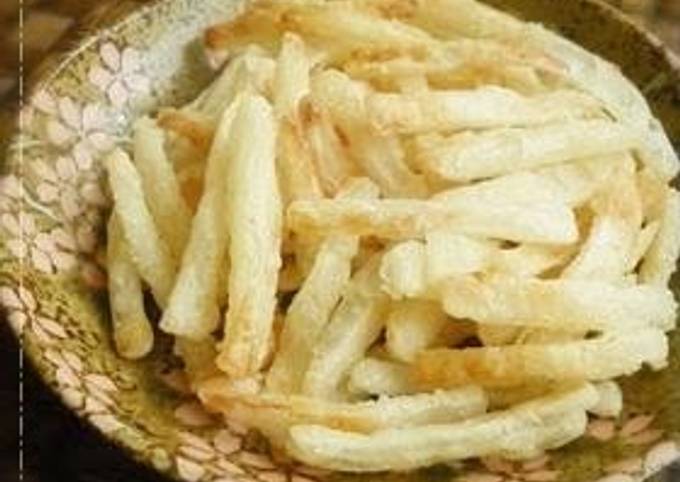 Crispy & Healthy Daikon Radish French Fries