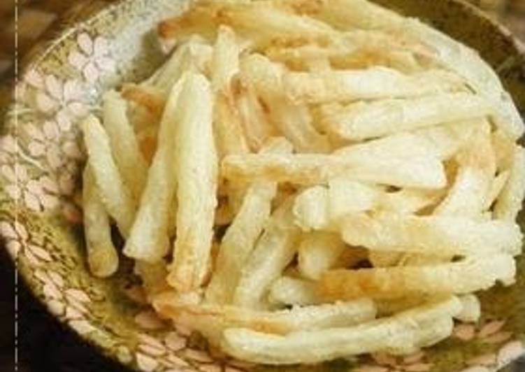 Crispy Healthy Daikon Radish French Fries Recipe By Cookpad Japan Cookpad
