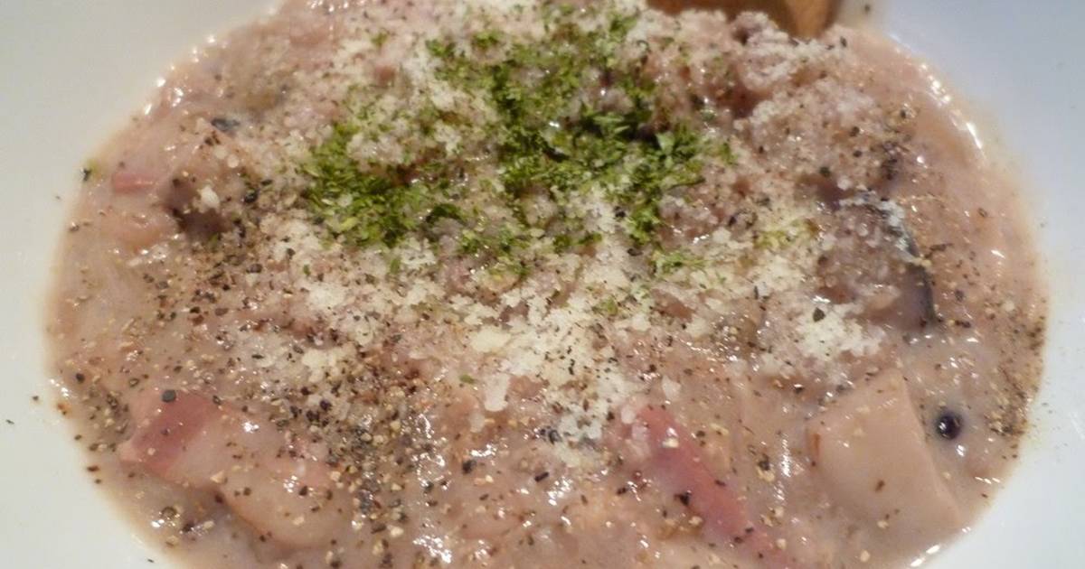 Macrobiotic Soy Milk Risotto with Rolled Barley and Mixed Grains Recipe by cookpad.japan Cookpad