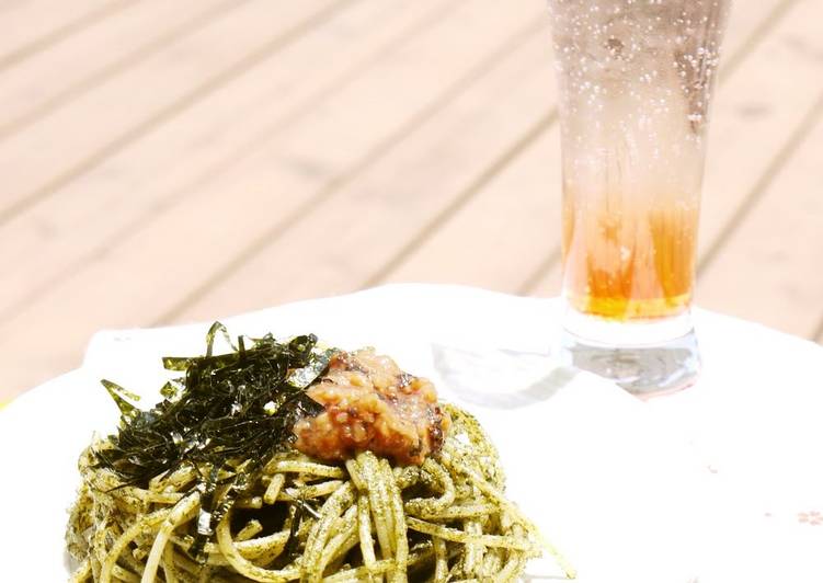 How to Prepare Speedy Ume and Shiso Leaf Genovese Pasta