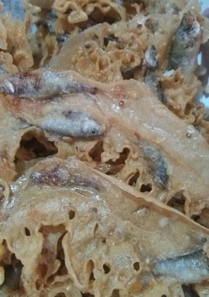 Foto resep Rempeyek ikan wader