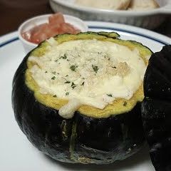 A picture of Gratin with Bocchan Kabocha Squash.