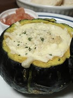 A picture of Gratin with Bocchan Kabocha Squash.