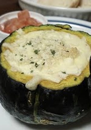 A picture of Gratin with Bocchan Kabocha Squash.