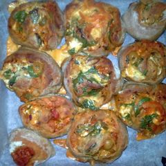A picture of Hemp Pizza Rolls.