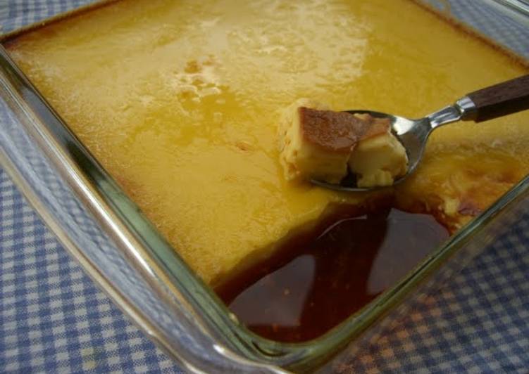 Recipe of Ultimate Made in a Frying Pan My Recipe for Custard Pudding