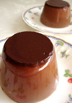 A picture of Mocha Chocolate Pudding without Heavy Cream.