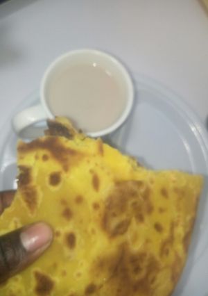 A picture of Pumpkin chapatis.