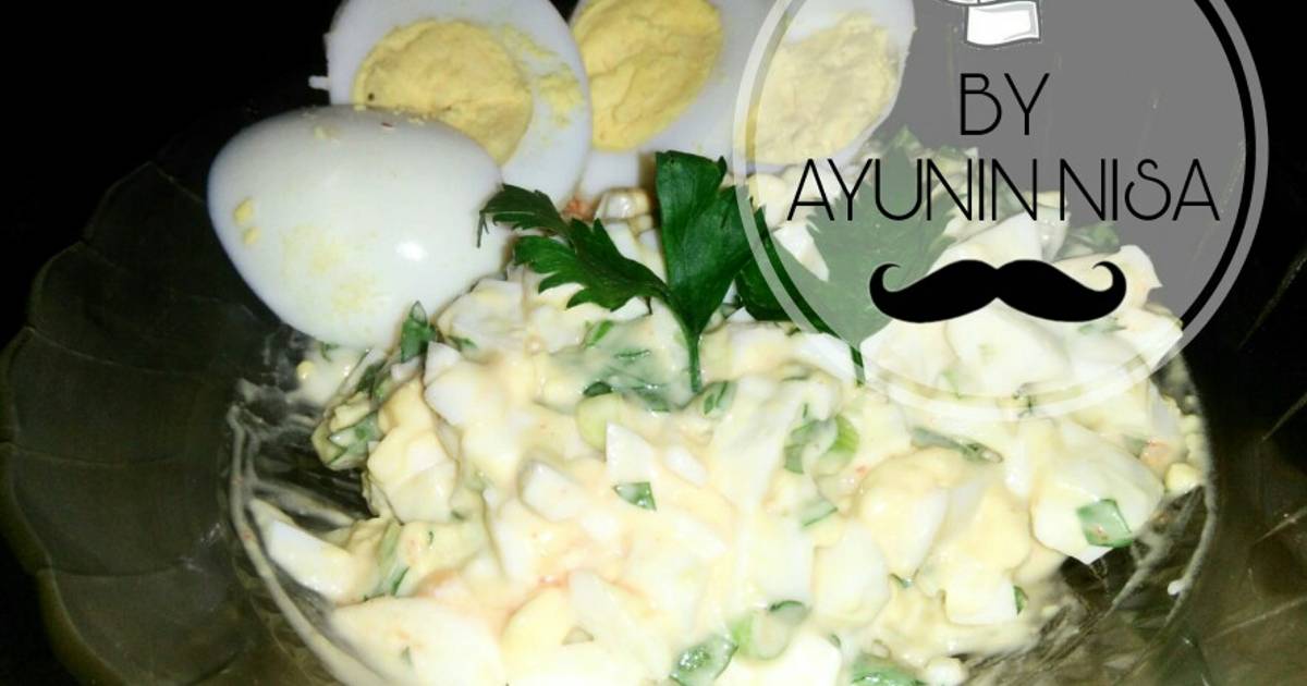 Resep Salad Telur Enak Simpel Diet BikinRamadanBerkesan Diet oleh