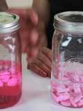 Pink bubble gum vodka