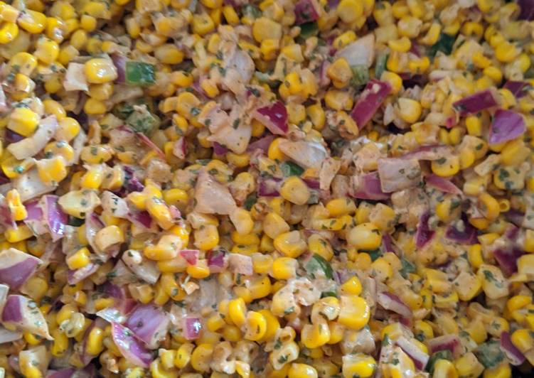 Recipe of Yummy Mexican street corn